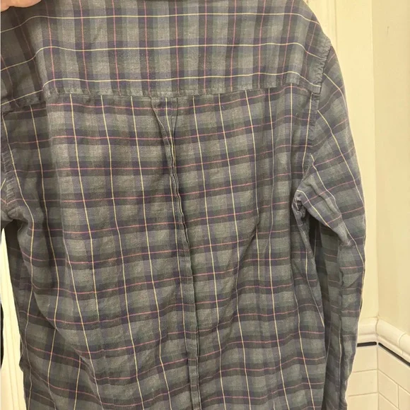 Vintage band of outsiders flannel button down - Picture 4 of 4